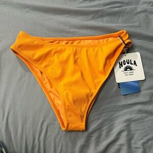 houla orange swim bottoms size small tango on never worn
